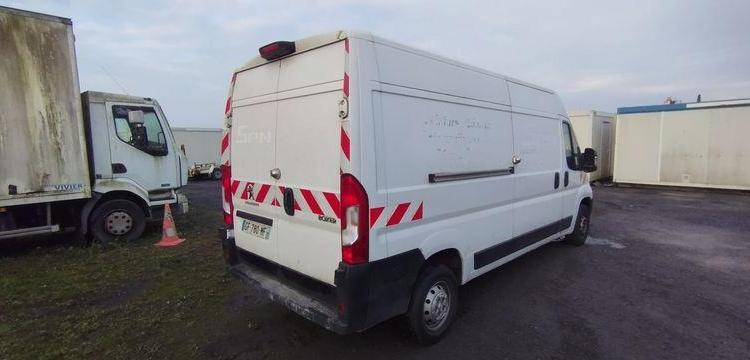 PEUGEOT BOXER 2.2 BLUE HDI S&S 140CV FOURGON RALLONGE REHAUSSE BLANC GF-780-MF