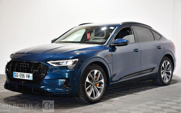 AUDI E-TRON SPORTBACK 55 ELECTRIC 410 114kWh AVUS QUATTRO BLEU GG-096-VW