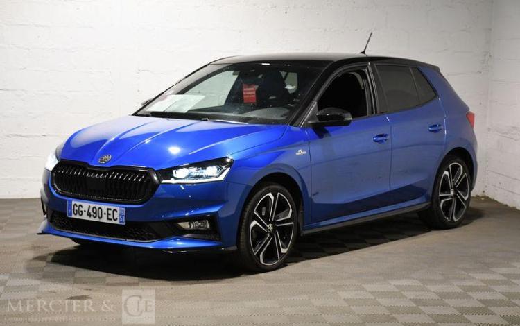 SKODA FABIA 1.0 TSi 110ch MONTE CARLO DSG7 BLEU GG-490-EC