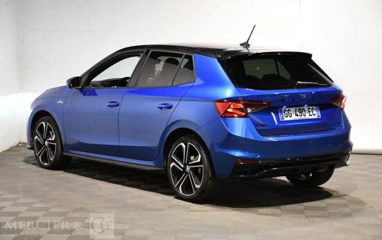 SKODA FABIA 1.0 TSi 110ch MONTE CARLO DSG7 BLEU GG-490-EC