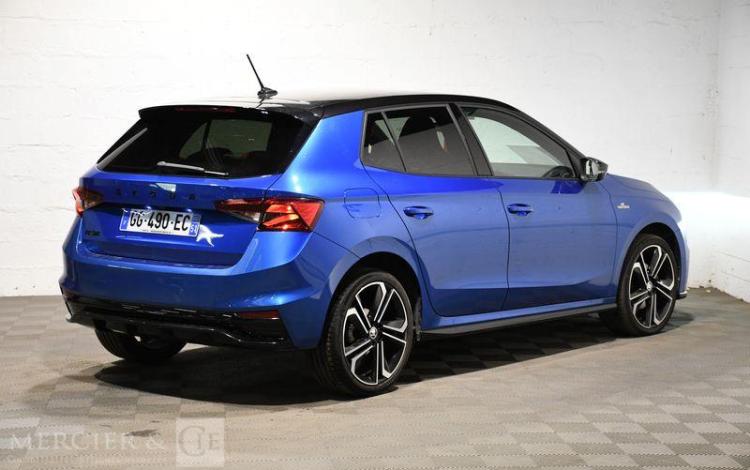 SKODA FABIA 1.0 TSi 110ch MONTE CARLO DSG7 BLEU GG-490-EC