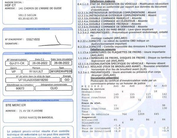 RENAULT CLIO V EX Auto Ecole 1.5 BLUEDCI 100 BUSINESS 21N NOIR GJ-211-CK