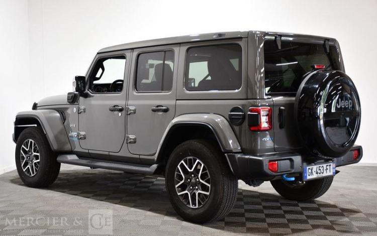 JEEP WRANGLER 2.0 T 380H 270 4XE HYBRID PHEV 17.3kWh UNLIMITED OVERLAND AWD GRIS GK-453-FT