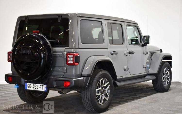 JEEP WRANGLER 2.0 T 380H 270 4XE HYBRID PHEV 17.3kWh UNLIMITED OVERLAND AWD GRIS GK-453-FT
