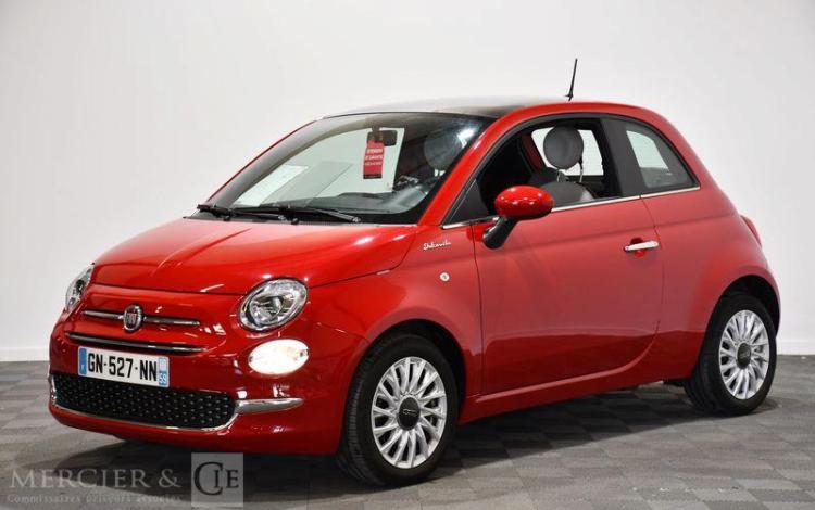 FIAT 500 1.0 70 BSG MHEV HYBRID DOLCEVITA ROUGE GN-527-NN
