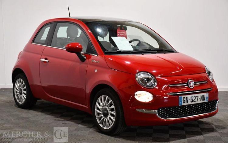 FIAT 500 1.0 70 BSG MHEV HYBRID DOLCEVITA ROUGE GN-527-NN