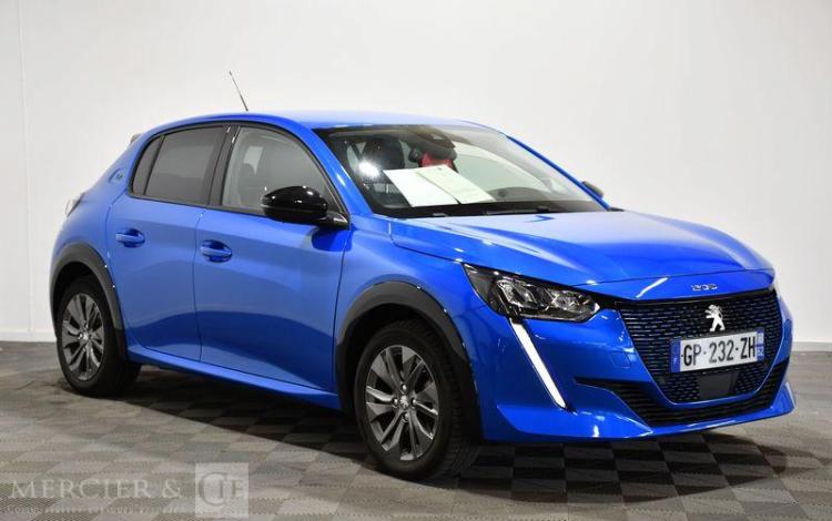 PEUGEOT e-208 135 50kWh ALLURE PACK BLEU GP-232-ZH