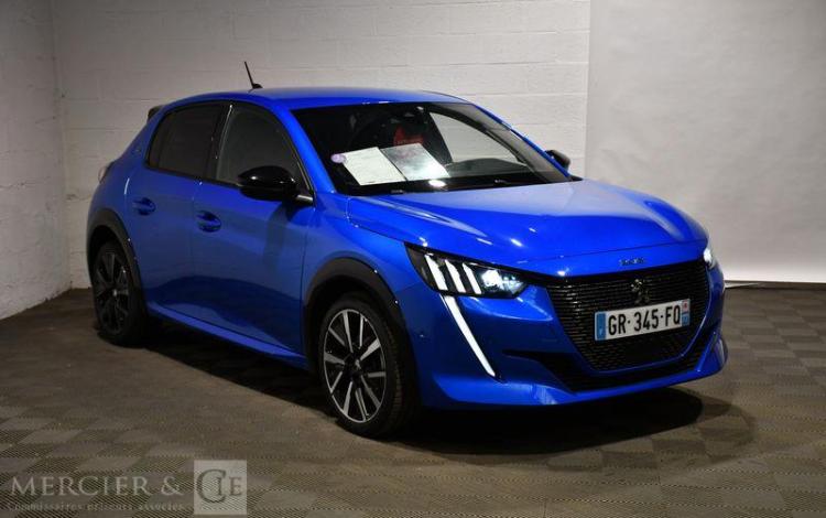 PEUGEOT 208 1.2 PURETECH 130 GT LINE EAT BLEU GR-345-FQ