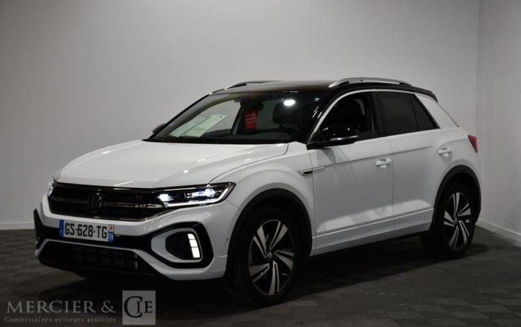 VOLKSWAGEN T-ROC 1.5 TSI 150 EVO R-LINE DSG BLANC GS-628-TG