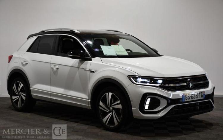 VOLKSWAGEN T-ROC 1.5 TSI 150 EVO R-LINE DSG BLANC GS-628-TG