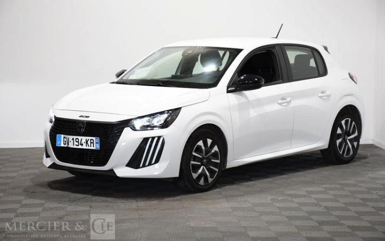 PEUGEOT 208 BLANC GV-194-KR