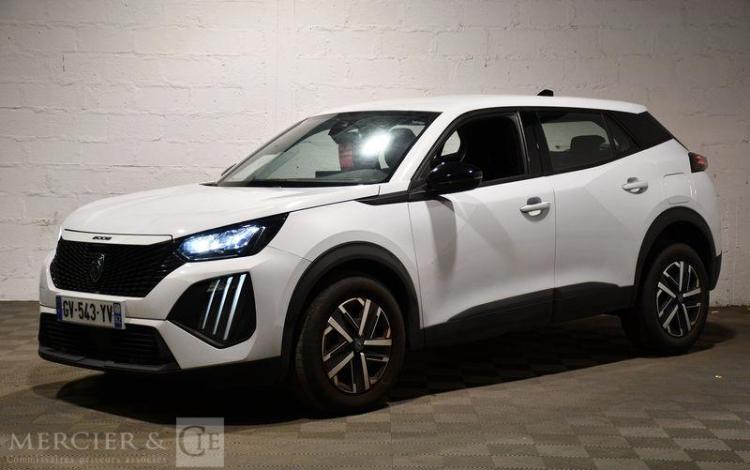 PEUGEOT 2008 ACTIVE PURE TECH BLANC GV-543-YV