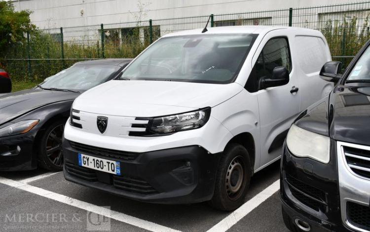 PEUGEOT PARTNER FOURGON 650kg M 1.5 BLUEHDI 100ch BLANC GY-160-TQ