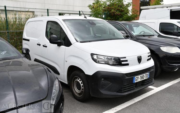 PEUGEOT PARTNER FOURGON 650kg M 1.5 BLUEHDI 100ch BLANC GY-160-TQ