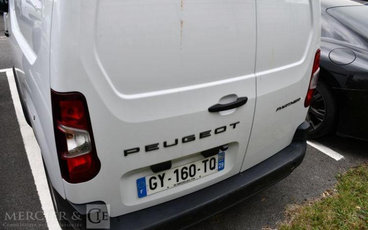PEUGEOT PARTNER FOURGON 650kg M 1.5 BLUEHDI 100ch BLANC GY-160-TQ