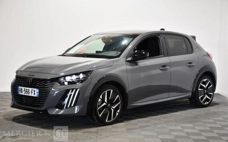 PEUGEOT 208 1.2 135 MHEV HYBRID GT E-DCS6 GRIS HA-566-FX