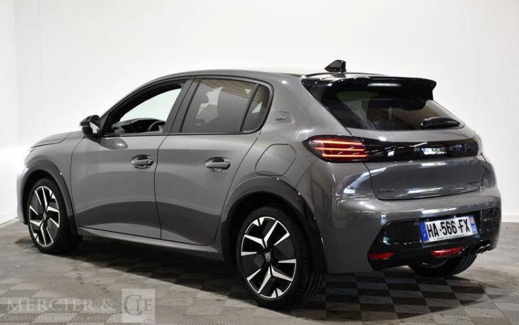 PEUGEOT 208 1.2 135 MHEV HYBRID GT E-DCS6 GRIS HA-566-FX