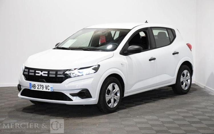 DACIA SANDERO ESSENTIAL SCE 65 BLANC HB-279-VC