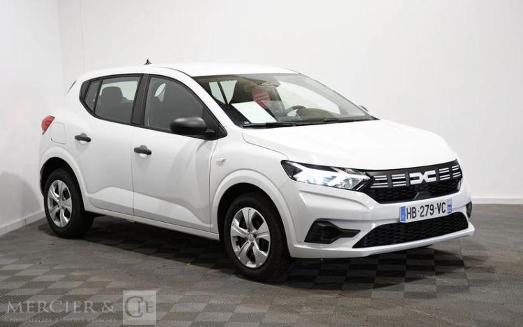 DACIA SANDERO ESSENTIAL SCE 65 BLANC HB-279-VC