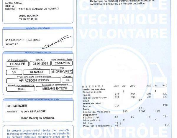 RENAULT MEGANE EV60 E-TECH 130 60kWh OPTIMUM-CHARGE EVOLUTION-ER NOIR HB-961-FE