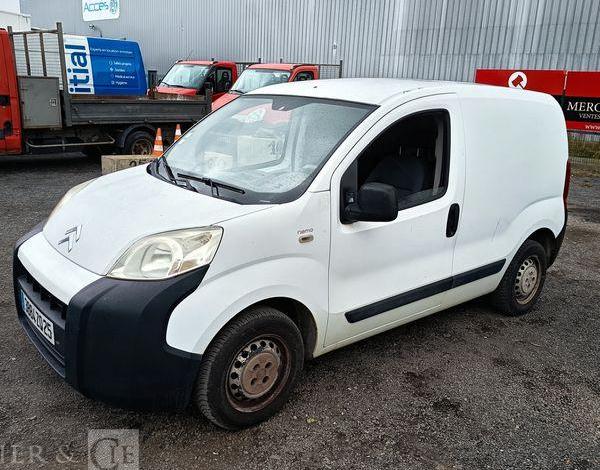 CITROEN NEMO 1.4 HDi FOURGON 70 CV – DIESEL – 126415 KMS – ANNEE 2008 BLANC 3884ZQ25