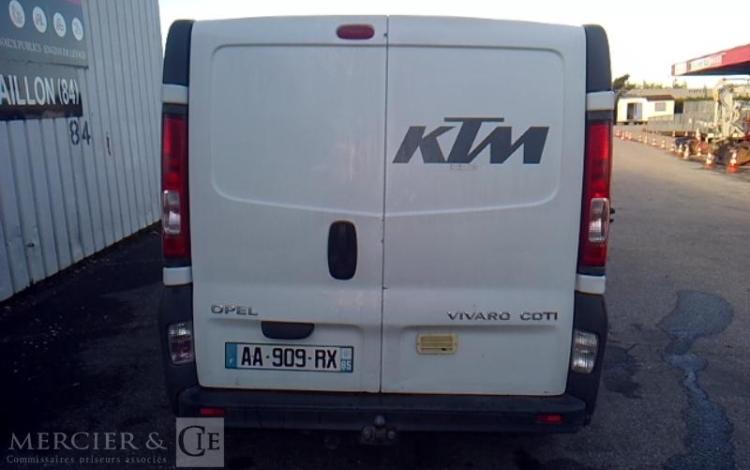 OPEL VIVARO 2.0 CDTI 16V 115 CV DOUBLE CABINE 6 PL BLANC AA-909-RX