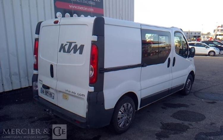 OPEL VIVARO 2.0 CDTI 16V 115 CV DOUBLE CABINE 6 PL BLANC AA-909-RX