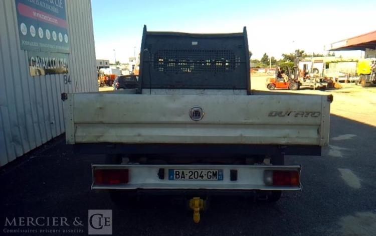 FIAT DUCATO DOUBLE CABINE 120 MULTIJET PLATEAU RIDELLES BLANC BA-204-GM