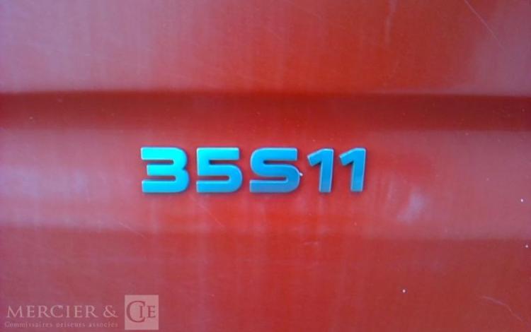 IVECO 35S11  NACELLE SUR VL 16M  2763H MULTITEL 160 ALU/DS ROUGE BY-680-LH