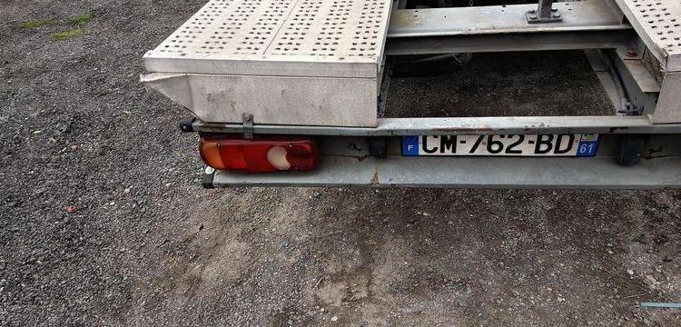 RENAULT MAXITY AVEC NACELLE MULTITEL MT222AZ 22M DIESEL – 3618 HEURES – 55167 KMS ROUGE CM-762-BD
