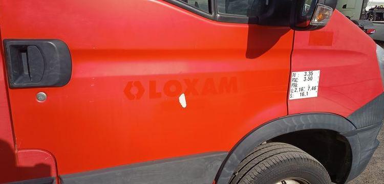 IVECO DAILY 35S11 AVEC NACELLE MULTITEL 160 ALU/DS – 16M – 2755 HEURES – 94713 KMS ROUGE CR-063-RT