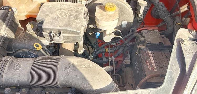 IVECO DAILY 35C13 BENNE AVEC COFFRE ACIER DIESEL – 155067 KMS – ANNEE 2014 ROUGE DE-363-QS