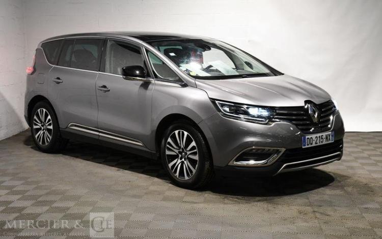 RENAULT ESPACE 1.6 DCI TWIN-TURBO 160CH ENERGY INITIALE PARIS EDC BVA GRIS DQ-215-NX