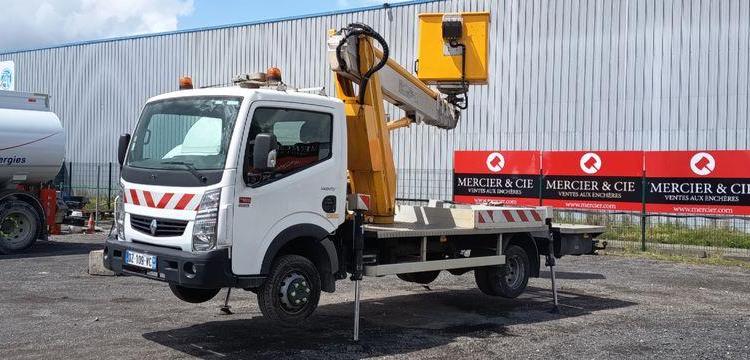 MULTITEL MAXITY AVEC NACELLE MT202 – 20M – DIESEL – 3107 HEURES – 74699 KMS – ANNEE 2016 BLANC DZ-109-VC