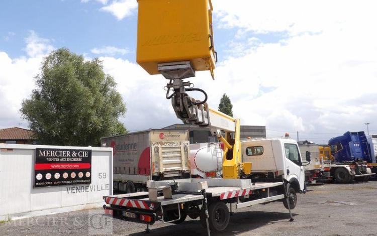 MULTITEL MAXITY AVEC NACELLE MT202 – 20M – DIESEL – 3107 HEURES – 74699 KMS – ANNEE 2016 BLANC DZ-109-VC