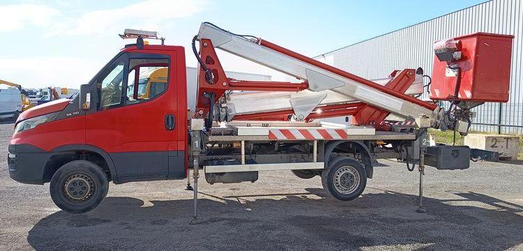 MULTITEL DAILY AVEC NACELLE MULTITEL MX250 25M – NON ROULANT  DZ-988-XH