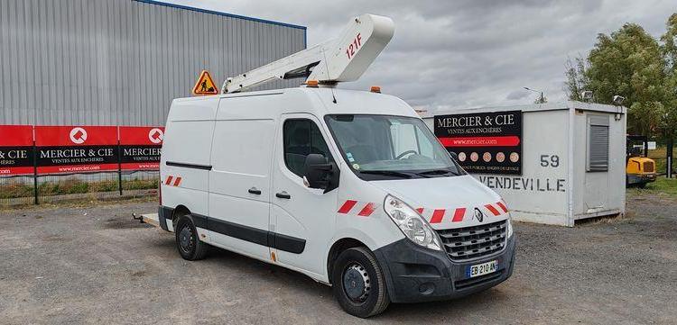 RENAULT MASTER AVEC NACELLE FRANCE ELEC 121F 12A14M BLANC EB-210-AN
