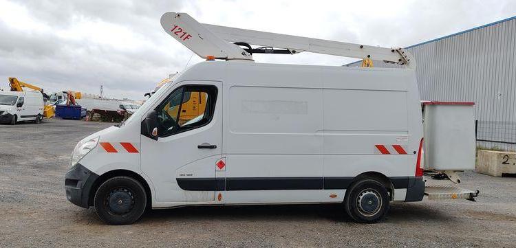 RENAULT MASTER AVEC NACELLE FRANCE ELEC 121F 12A14M BLANC EB-210-AN