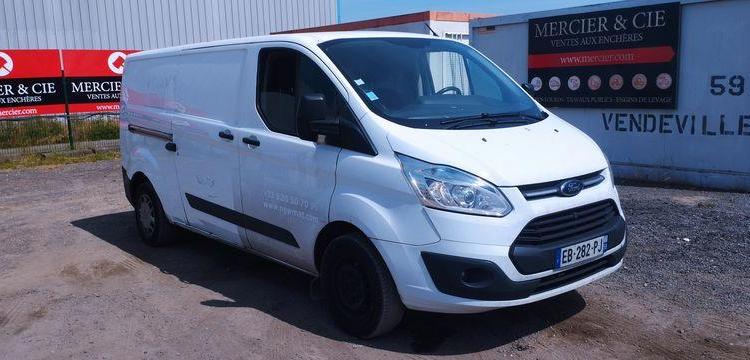 FORD TRANSIT CUSTOM I 290 L2H1 2,2 TDCI 16V DPF  FOURGON MOYEN S&S 125CV – DIESEL BLANC EB-282-PJ