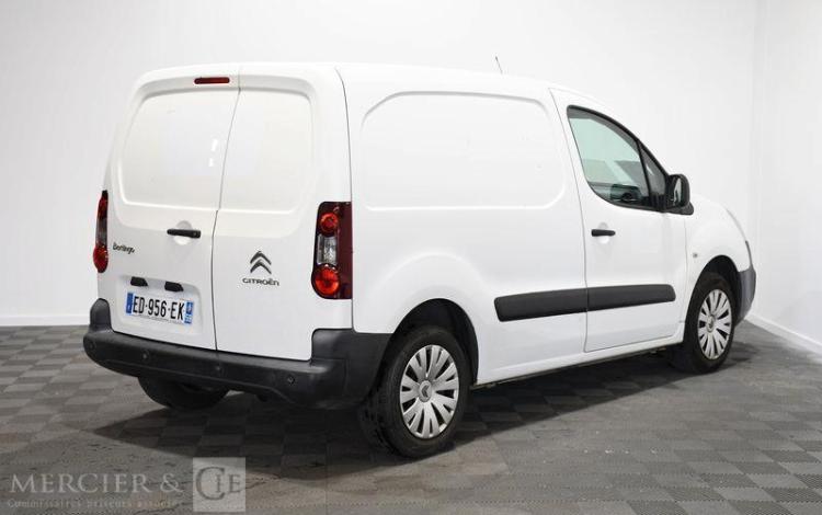 CITROEN BERLINGO UTILITAIRE PHASE 2 L1 600 KG 1,6 HDI FAP 90CV – DIESEL – 234124 KMS BLANC ED-956-EK