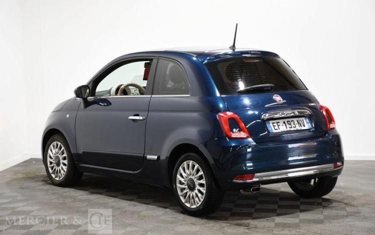 FIAT 500 1,2 70 LOUNGE BLEU EF-193-NV