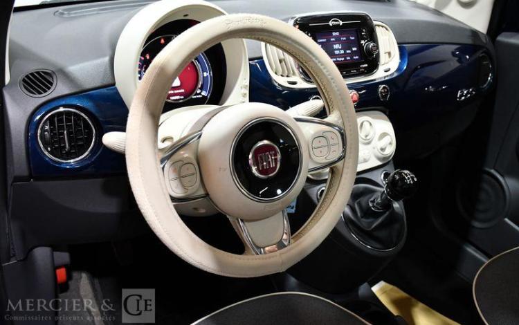 FIAT 500 1,2 70 LOUNGE BLEU EF-193-NV