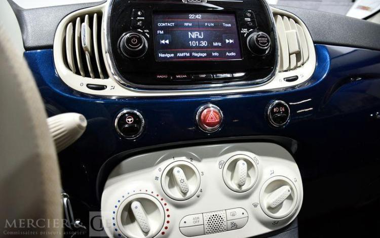 FIAT 500 1,2 70 LOUNGE BLEU EF-193-NV