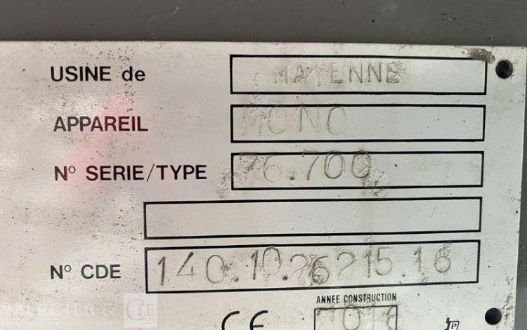 PIAGGIO PORTER AVEC BENNE BASCULANTE CU 880KG – 20954 KMS – ANNEE 2016 ROUGE EH-408-PK