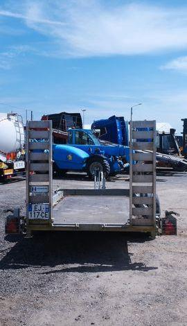 HUBIERE REMORQUE PORTE ENGIN 2 ESSIEUX – PTAC : 3,5 TONNES – ANNEE 2017  EJ-117-CE