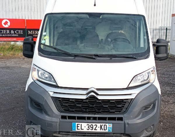 CITROEN JUMPER 3 PHASE 3 FOURGON 30 L2H2 2.0 BLUEHDi 16V FOURGON MOYEN SURELEVE 110 CV BLANC EL-392-KD