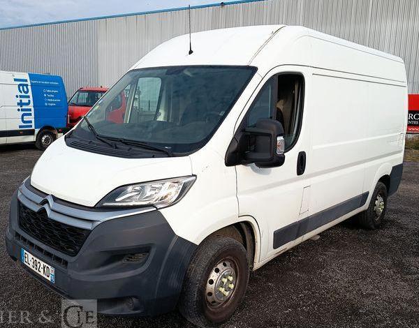 CITROEN JUMPER 3 PHASE 3 FOURGON 30 L2H2 2.0 BLUEHDi 16V FOURGON MOYEN SURELEVE 110 CV BLANC EL-392-KD
