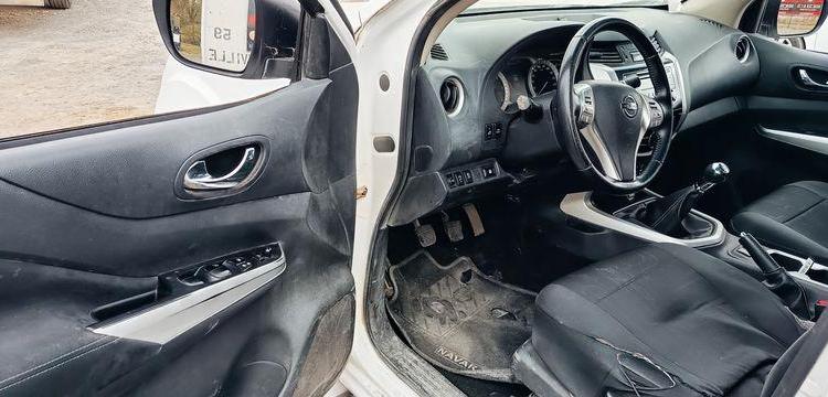 NISSAN NP 300 NAVARA (D23) 2.3 DCI 16V DOUBLE CABINE 4WD 190 CV – DIESEL – 105335 KMS BLANC EM-700-HP
