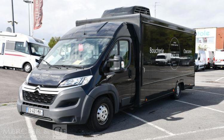 CITROEN CAMION MAGASIN EUROMAG 4,50M EQUIPE BOUCHERIE NOIR EQ-401-MH