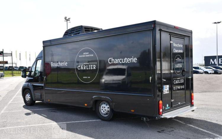 CITROEN CAMION MAGASIN EUROMAG 4,50M EQUIPE BOUCHERIE NOIR EQ-401-MH